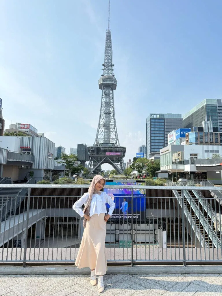 Suasana kota Nagoya, Jepang.